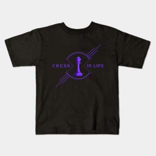 Chess is life Kids T-Shirt